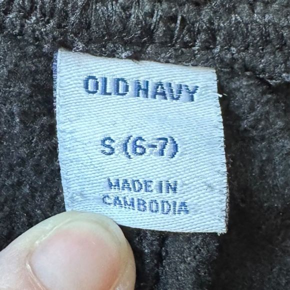 Lot OLD NAVY Kids S 6-7 Micro Performance Fleece Pants Open Leg Boys Sweatpants - Picture 4 of 11